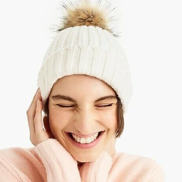 J. Crew | Accessories | Nwt Jcrew Womens Ribbed Beanie With  display picture 1